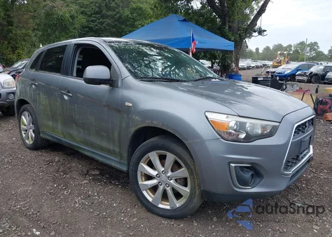 2014 Mitsubishi Outlander Sport Se from USA, damaged, VIN 4A4AR4AU1EE024300